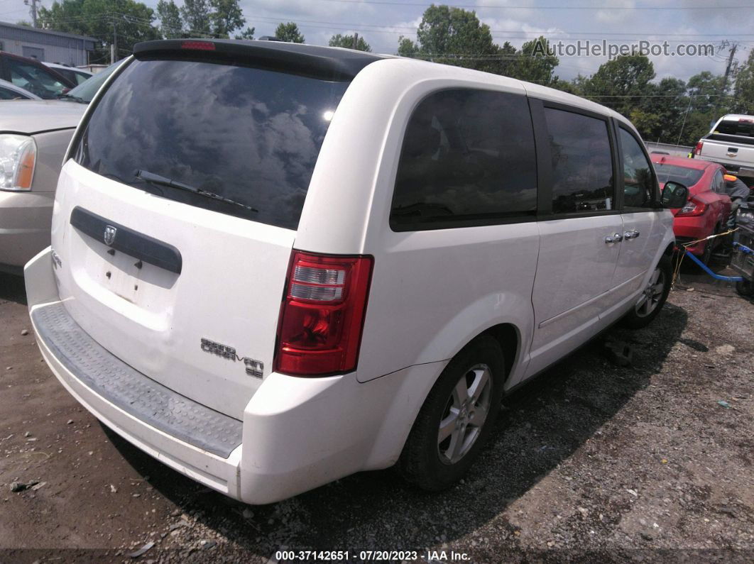 2009 Dodge Grand Caravan Se Белый vin: 2D8HN44E49R584344