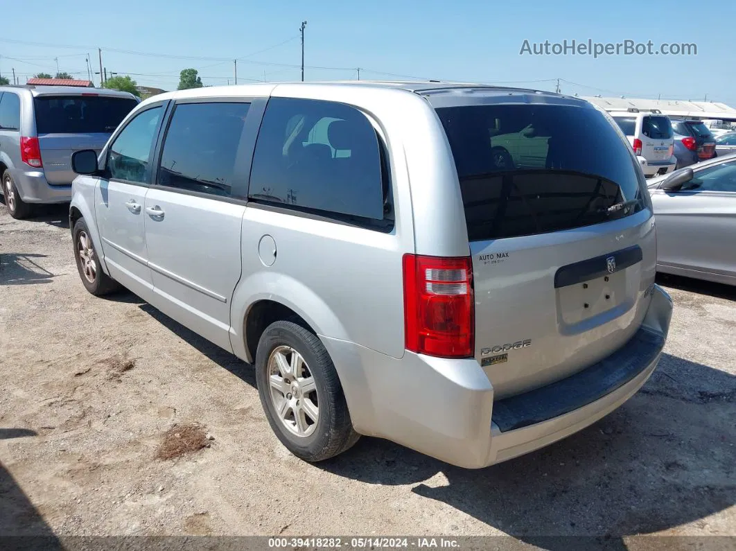 2009 Dodge Grand Caravan Se Silver vin: 2D8HN44E49R621084