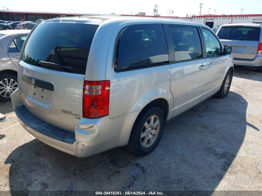 2009 Dodge Grand Caravan Se Silver vin: 2D8HN44E49R621084