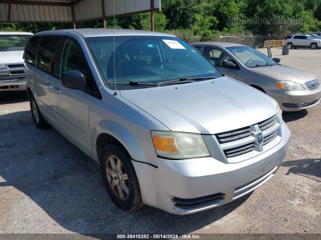 2009 Dodge Grand Caravan Se Silver vin: 2D8HN44E49R621084