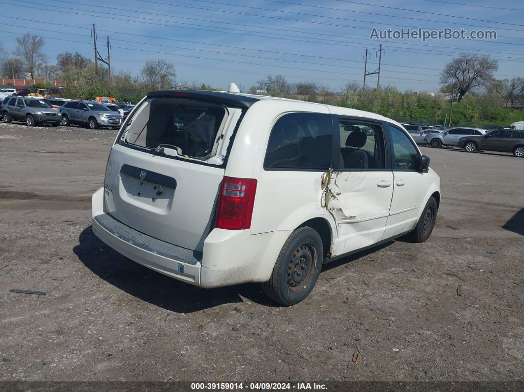 2009 Dodge Grand Caravan Se Белый vin: 2D8HN44E59R561025