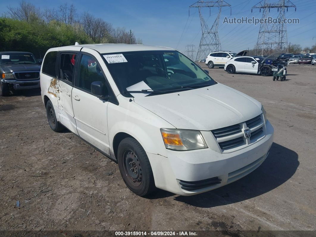 2009 Dodge Grand Caravan Se Белый vin: 2D8HN44E59R561025