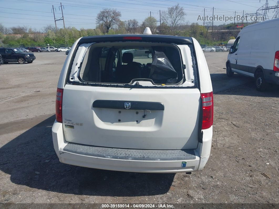 2009 Dodge Grand Caravan Se Белый vin: 2D8HN44E59R561025