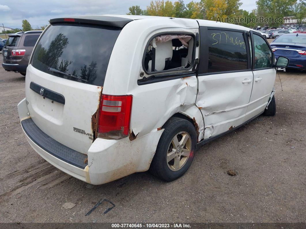 2009 Dodge Grand Caravan Se White vin: 2D8HN44E59R636824