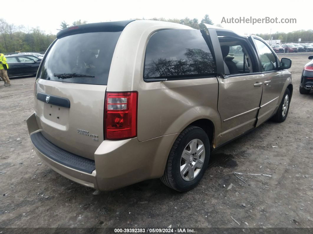 2009 Dodge Grand Caravan Se Gold vin: 2D8HN44E59R687093