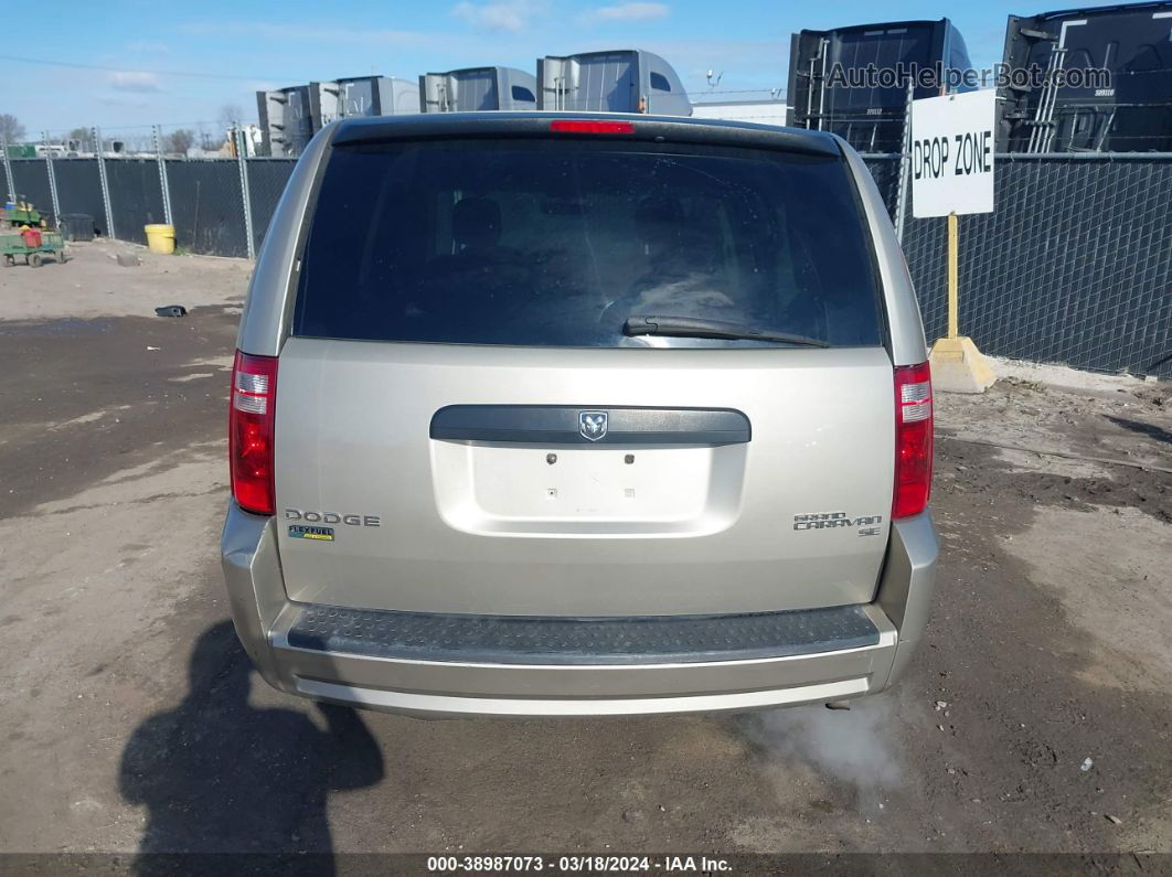 2009 Dodge Grand Caravan Se Silver vin: 2D8HN44E59R693816