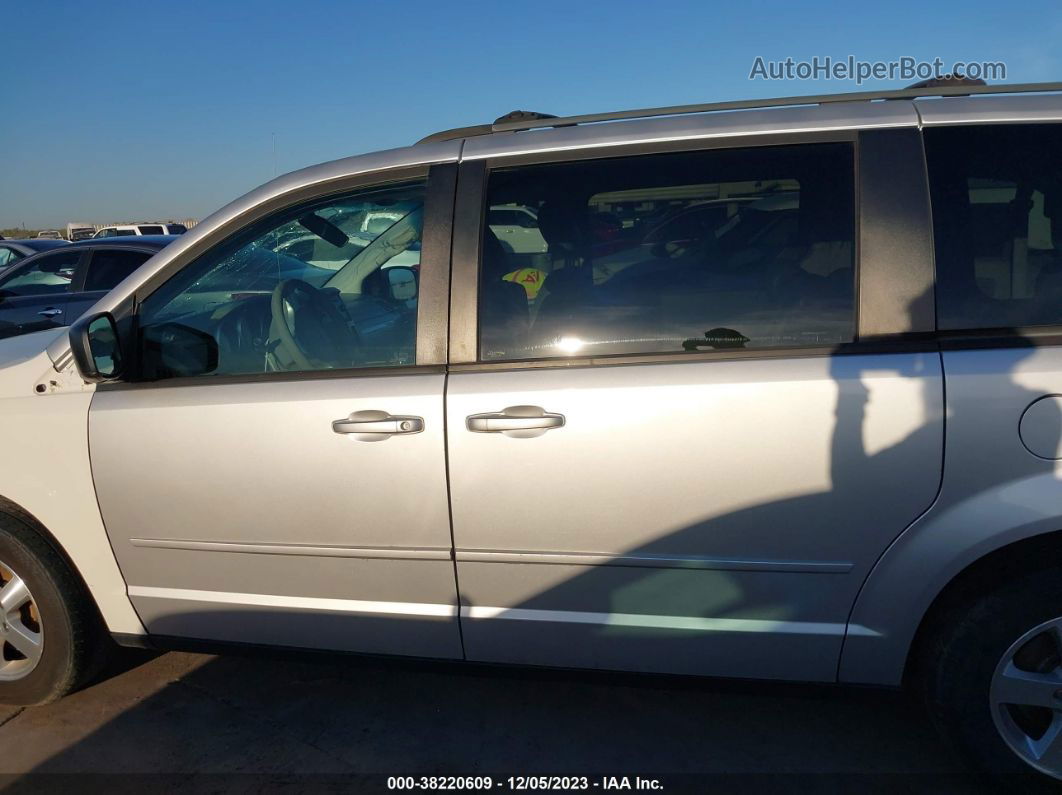 2009 Dodge Grand Caravan Se Silver vin: 2D8HN44E69R533654