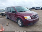 2009 Dodge Grand Caravan Se Maroon vin: 2D8HN44E69R655110