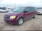 2009 Dodge Grand Caravan Se Maroon vin: 2D8HN44E69R655110