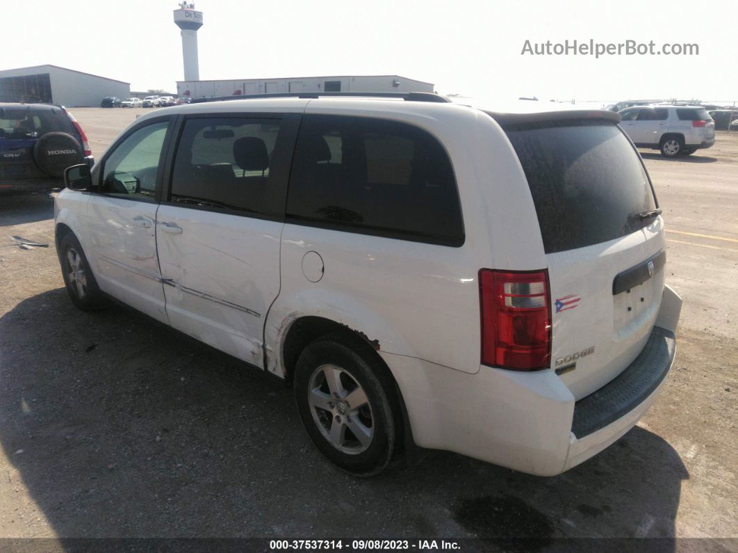 2009 Dodge Grand Caravan Se White vin: 2D8HN44E79R518967