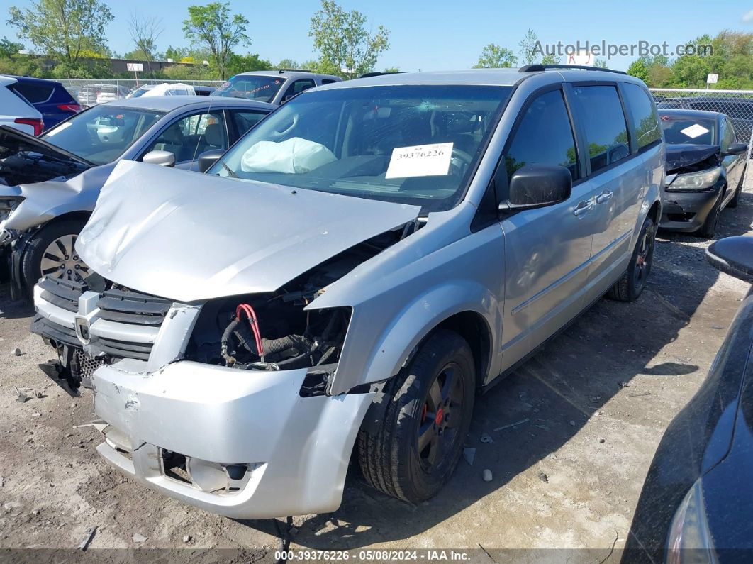 2009 Dodge Grand Caravan Se Silver vin: 2D8HN44E79R534683