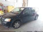 2009 Dodge Grand Caravan Se Black vin: 2D8HN44E79R587027