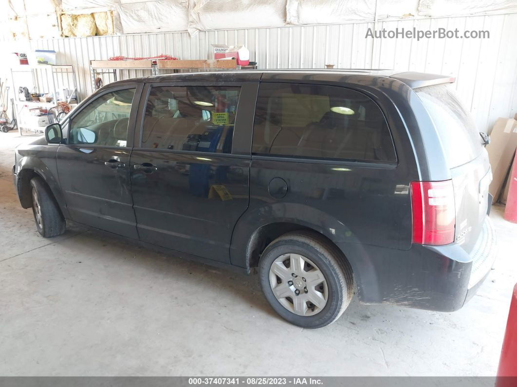 2009 Dodge Grand Caravan Se Black vin: 2D8HN44E79R587027