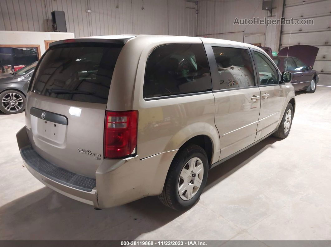 2009 Dodge Grand Caravan Se Tan vin: 2D8HN44E79R624593