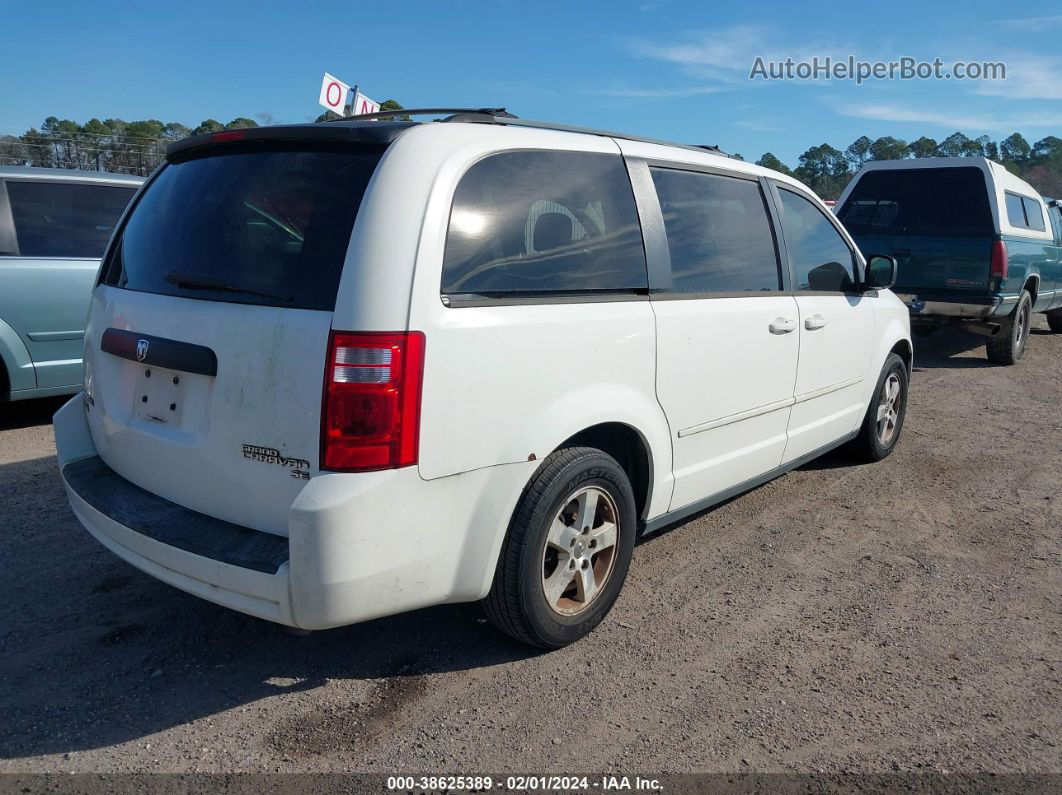 2009 Dodge Grand Caravan Se White vin: 2D8HN44E79R629146