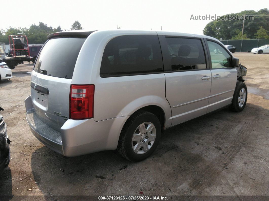 2009 Dodge Grand Caravan Se Silver vin: 2D8HN44E79R666133