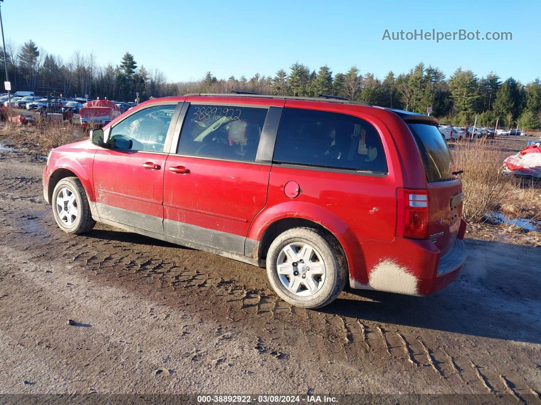 2009 Dodge Grand Caravan Se Красный vin: 2D8HN44E79R677763