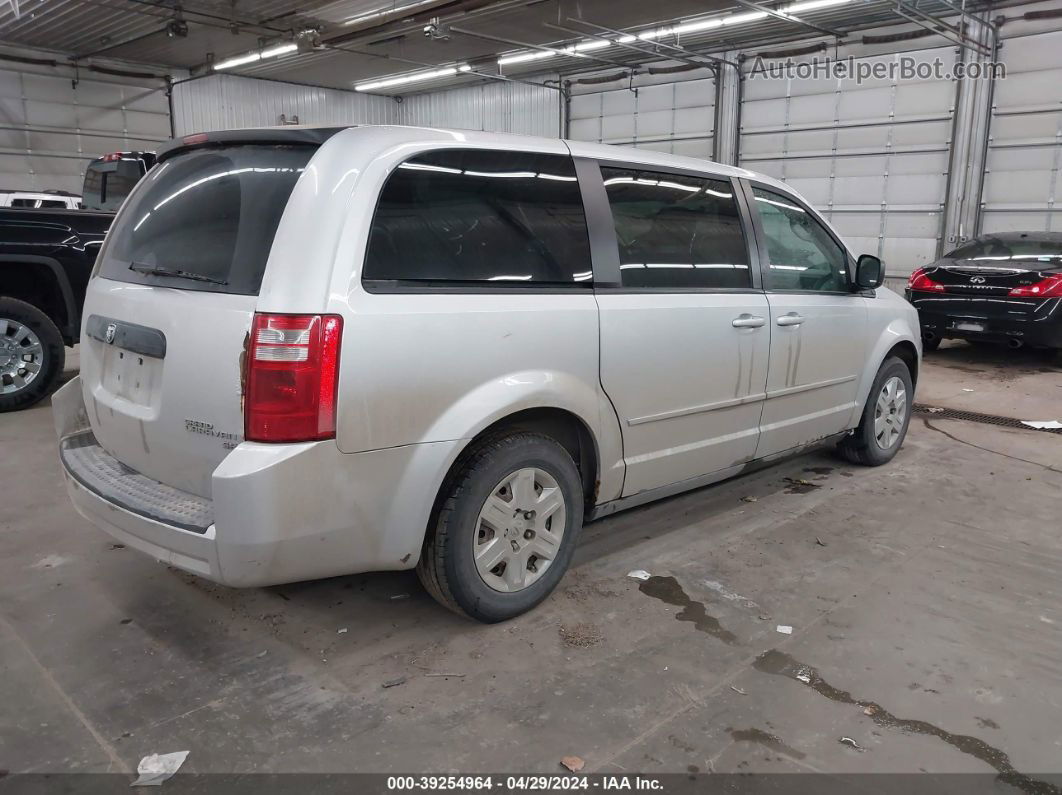 2009 Dodge Grand Caravan Se Серебряный vin: 2D8HN44E79R683014