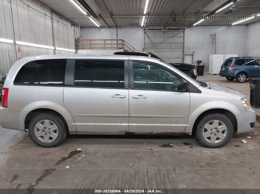 2009 Dodge Grand Caravan Se Серебряный vin: 2D8HN44E79R683014