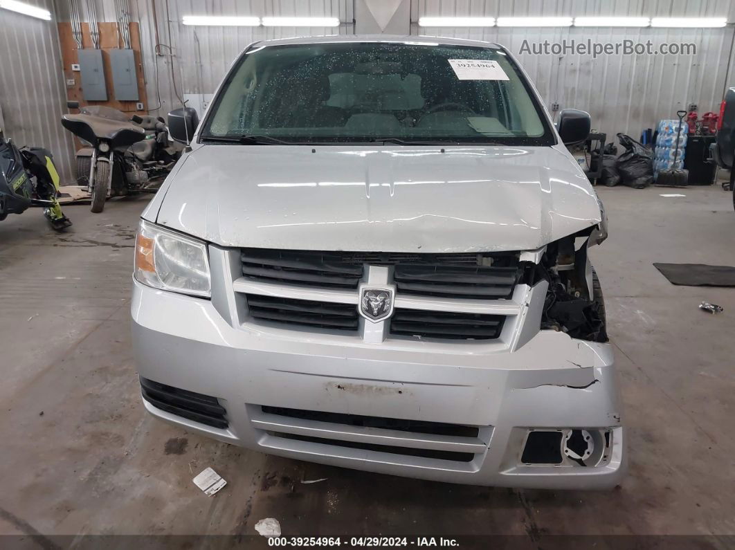 2009 Dodge Grand Caravan Se Серебряный vin: 2D8HN44E79R683014