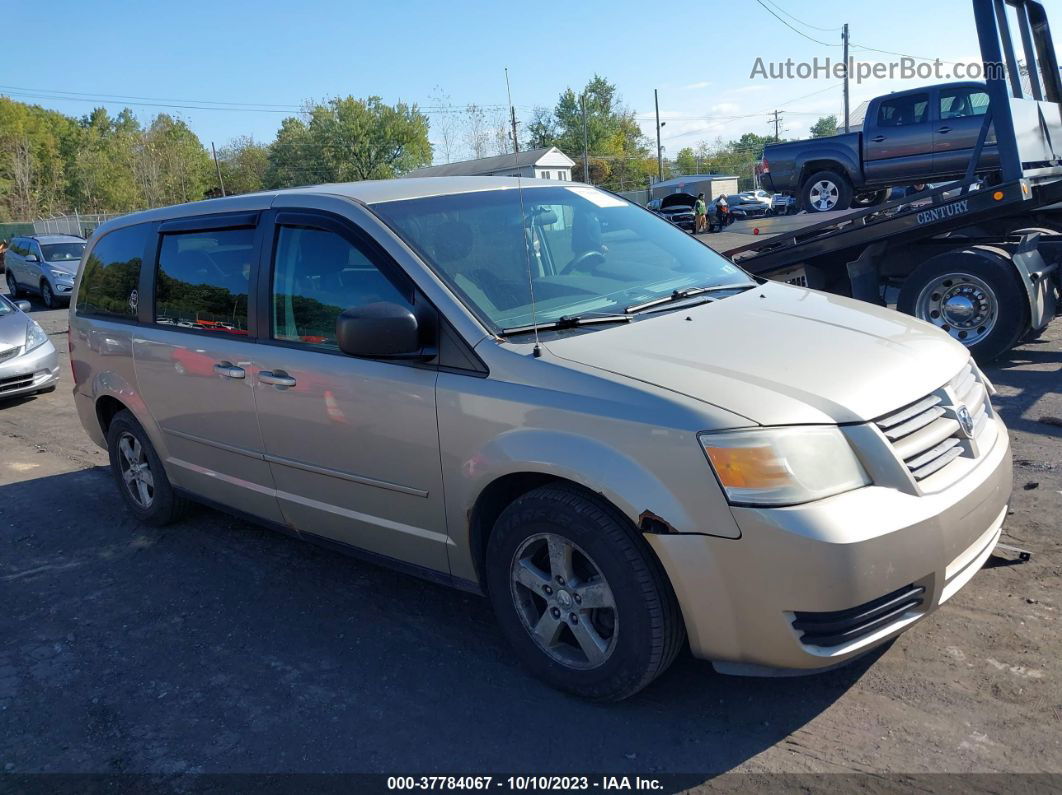 2009 Dodge Grand Caravan Se Золотой vin: 2D8HN44E89R600397