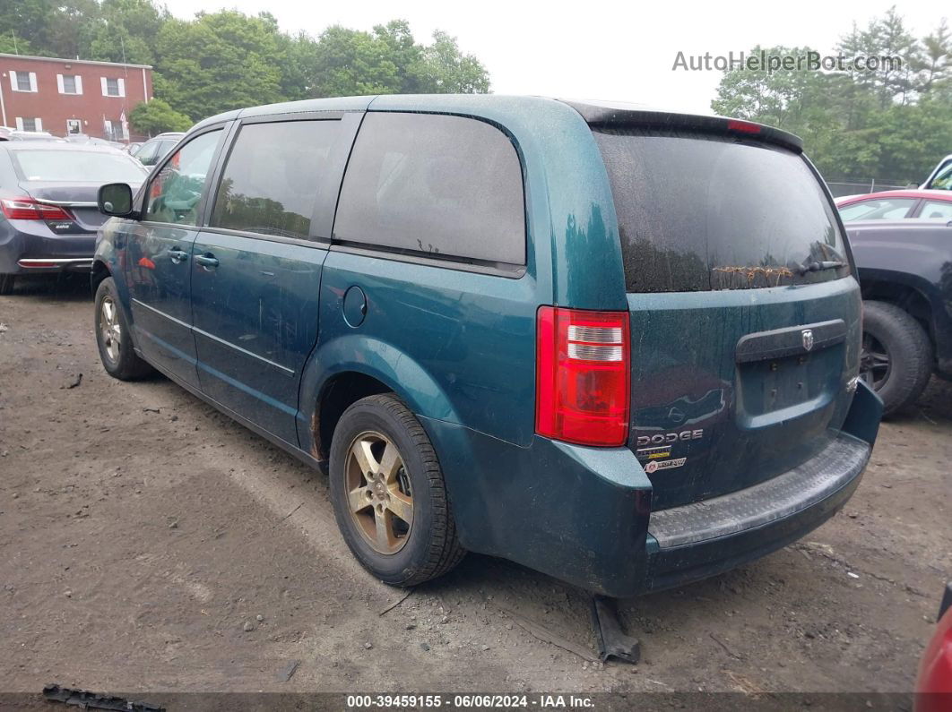 2009 Dodge Grand Caravan Se Green vin: 2D8HN44E89R634596