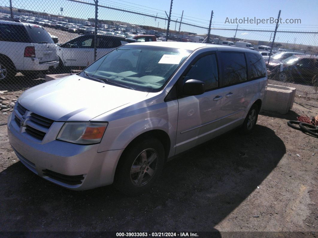 2009 Dodge Grand Caravan Se Silver vin: 2D8HN44E89R668750