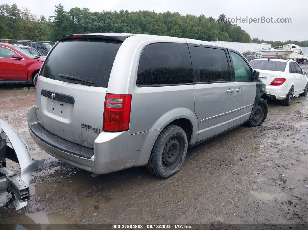 2009 Dodge Grand Caravan Se Silver vin: 2D8HN44EX9R517179