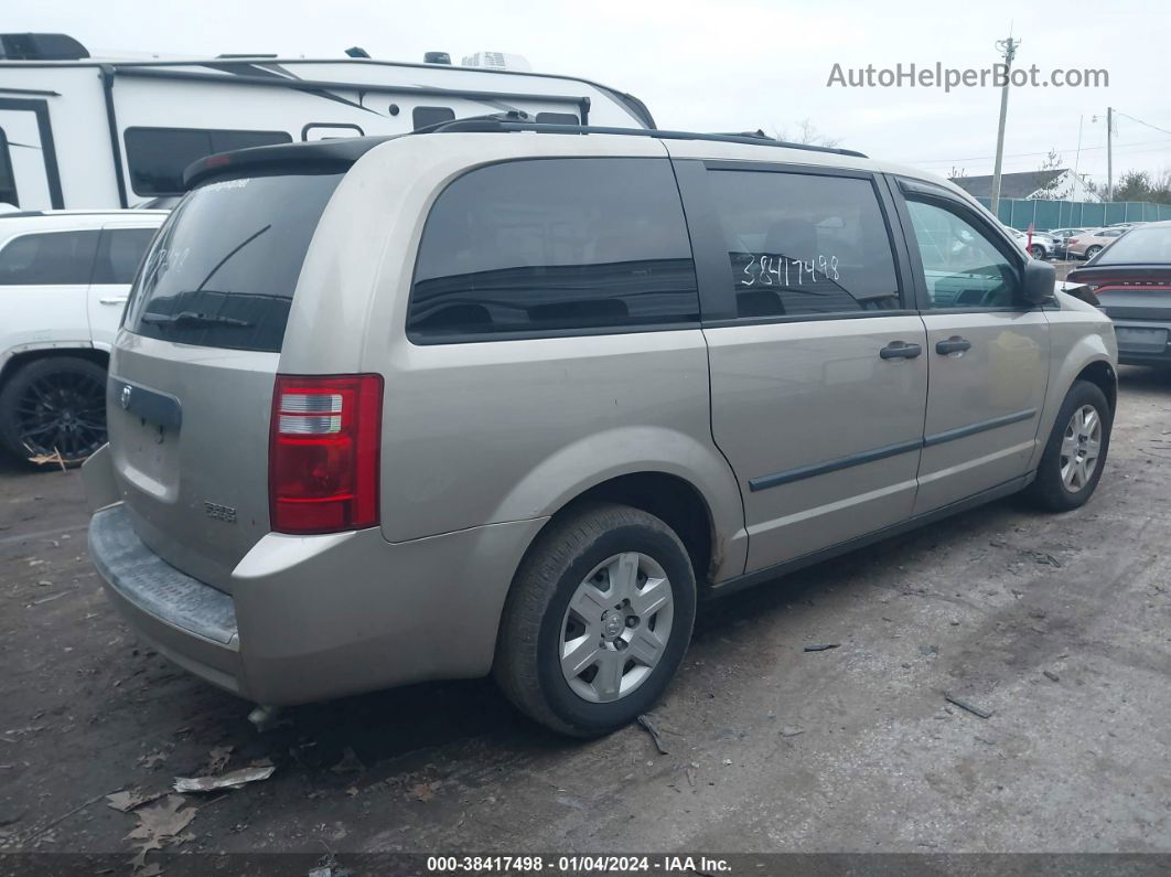 2009 Dodge Grand Caravan Se Золотой vin: 2D8HN44EX9R530773