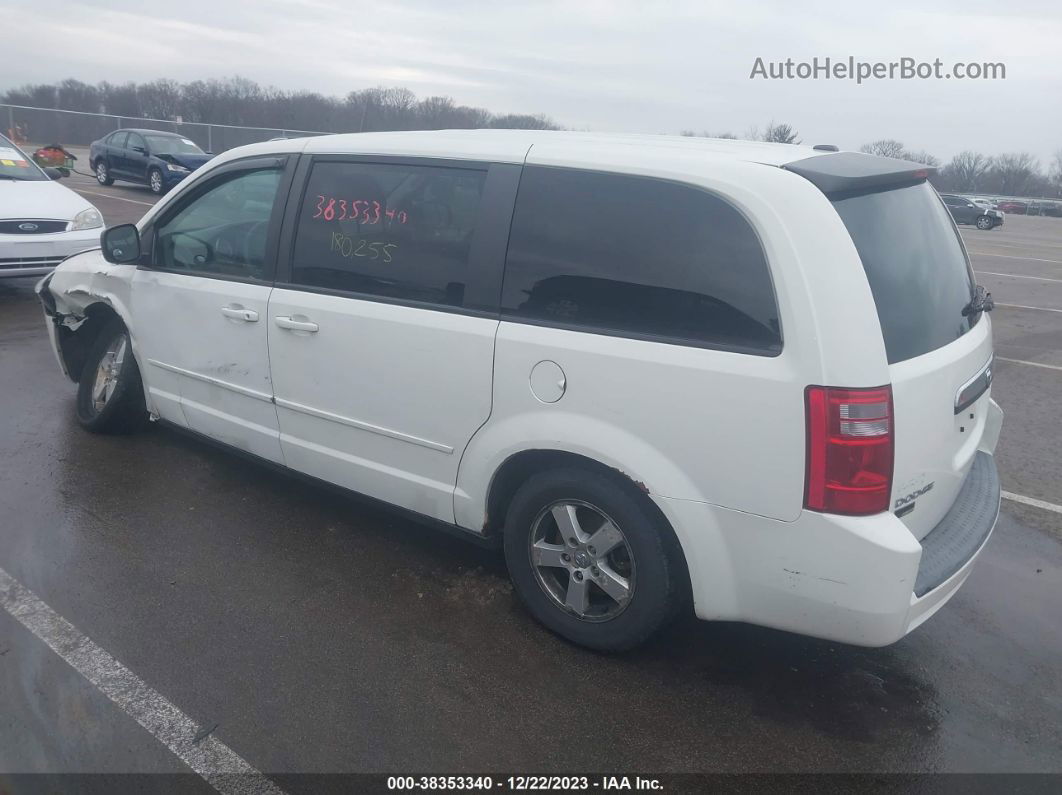 2009 Dodge Grand Caravan Se White vin: 2D8HN44EX9R576149