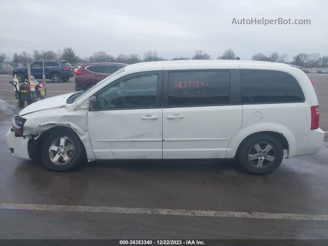 2009 Dodge Grand Caravan Se White vin: 2D8HN44EX9R576149