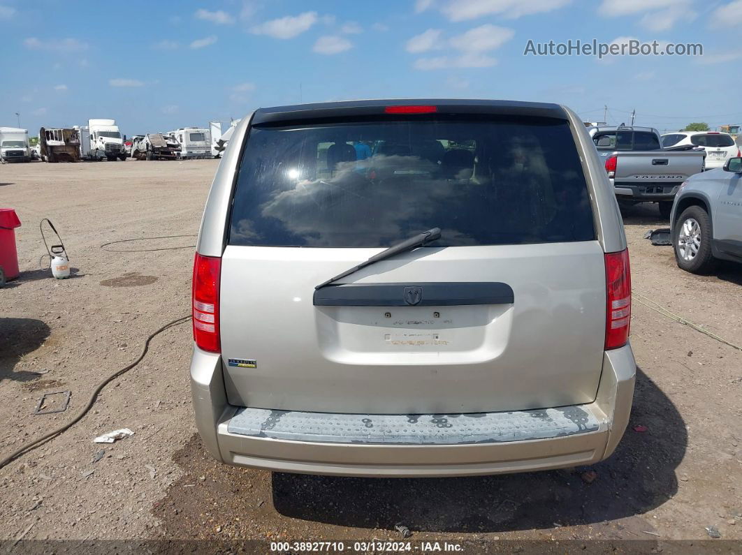 2009 Dodge Grand Caravan Se Золотой vin: 2D8HN44EX9R601955