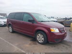 2009 Dodge Grand Caravan Se Maroon vin: 2D8HN44EX9R607691