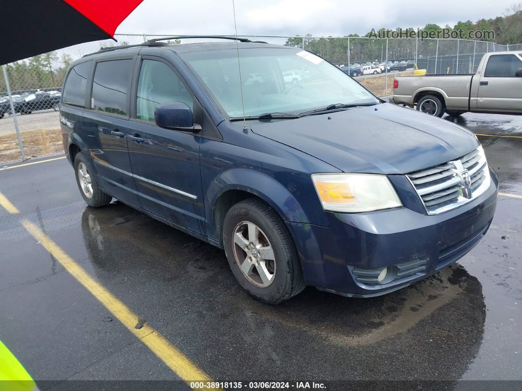 2009 Dodge Grand Caravan Sxt Black vin: 2D8HN54109R633249