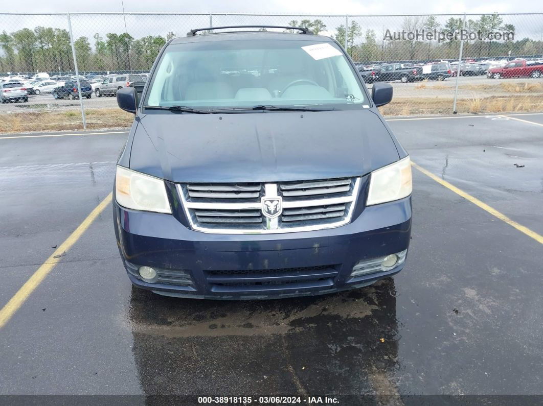 2009 Dodge Grand Caravan Sxt Black vin: 2D8HN54109R633249