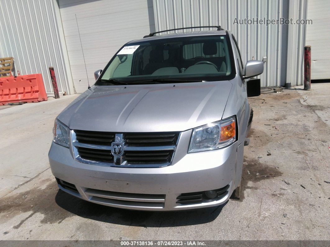 2009 Dodge Grand Caravan Sxt Silver vin: 2D8HN54119R524055