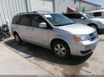 2009 Dodge Grand Caravan Sxt Silver vin: 2D8HN54119R524055