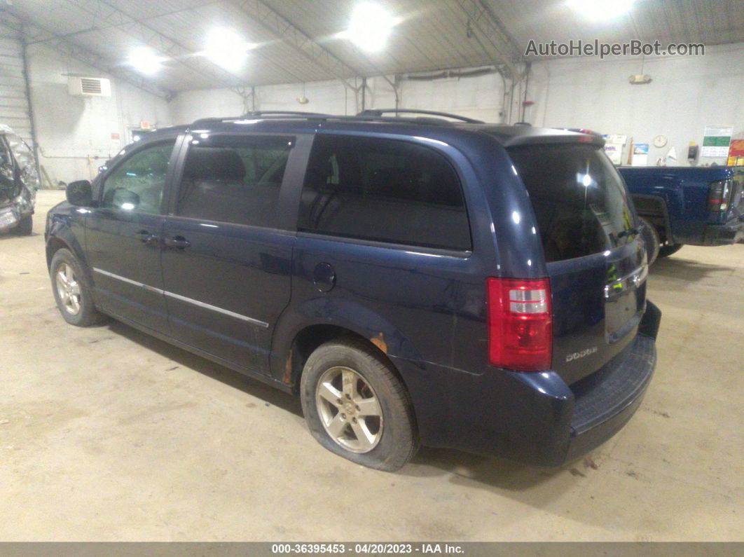 2009 Dodge Grand Caravan Sxt Blue vin: 2D8HN54119R555614