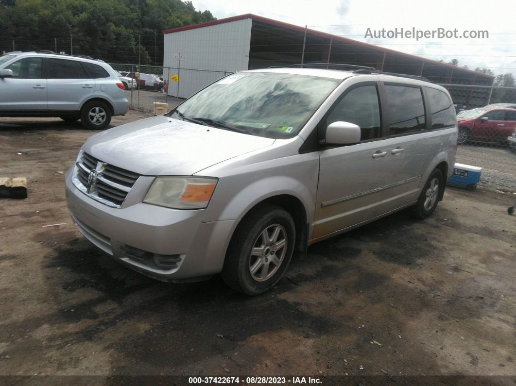 2009 Dodge Grand Caravan Sxt Silver vin: 2D8HN54119R628769