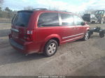 2009 Dodge Grand Caravan Sxt Red vin: 2D8HN54129R657617