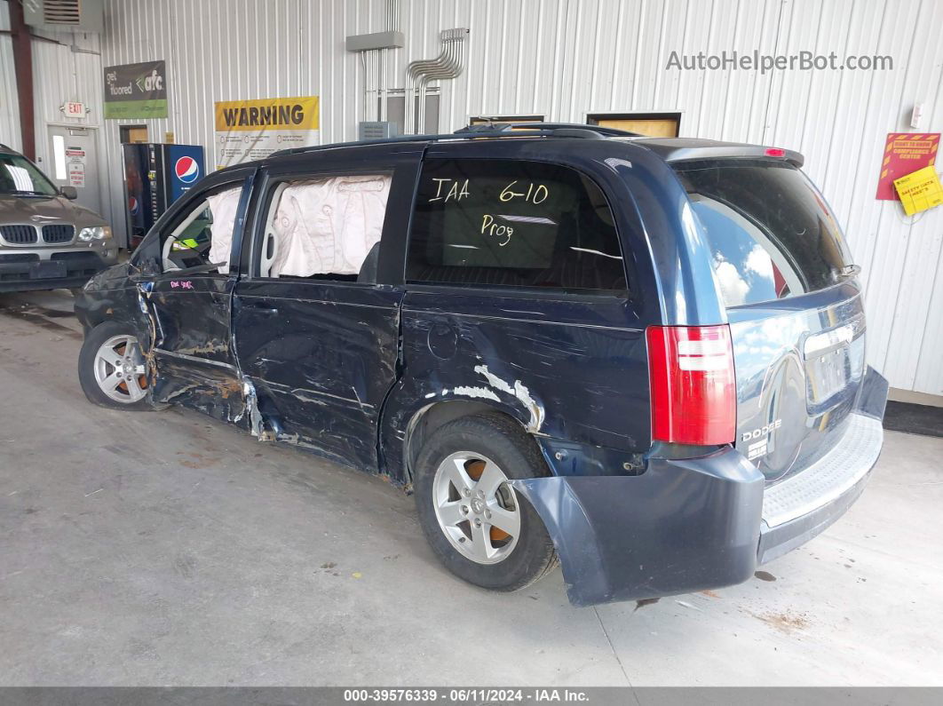 2009 Dodge Grand Caravan Sxt Синий vin: 2D8HN54129R661960