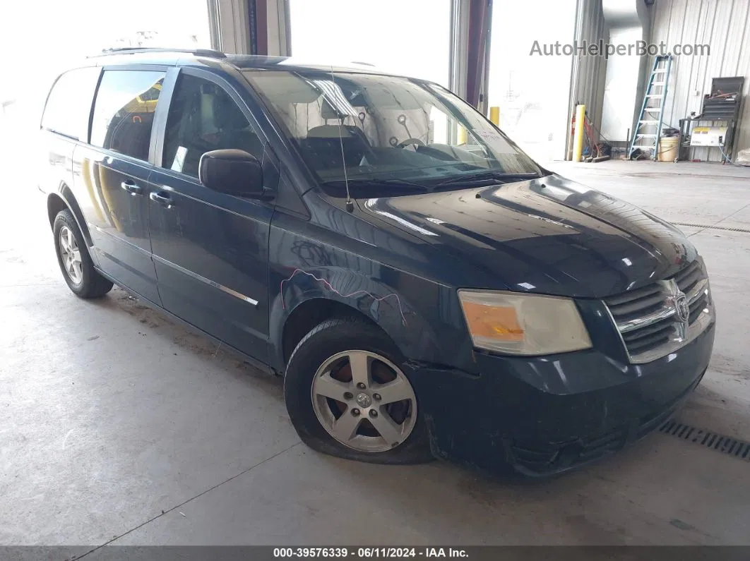 2009 Dodge Grand Caravan Sxt Синий vin: 2D8HN54129R661960