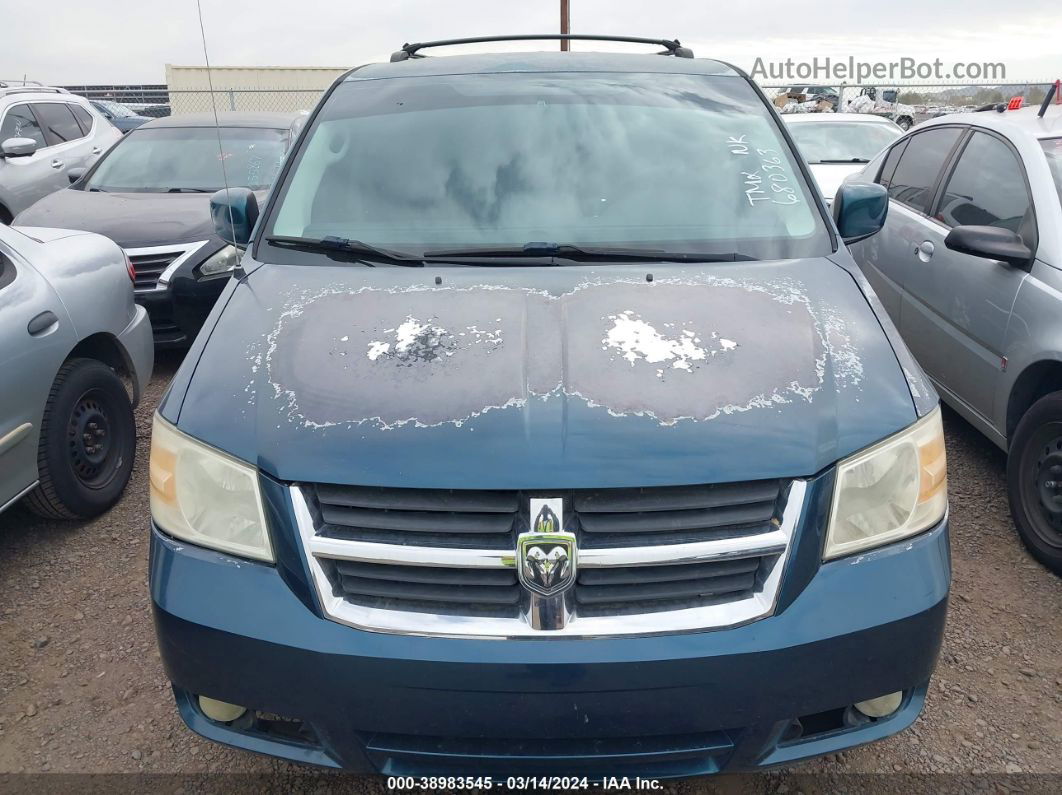 2009 Dodge Grand Caravan Sxt Green vin: 2D8HN54129R680363