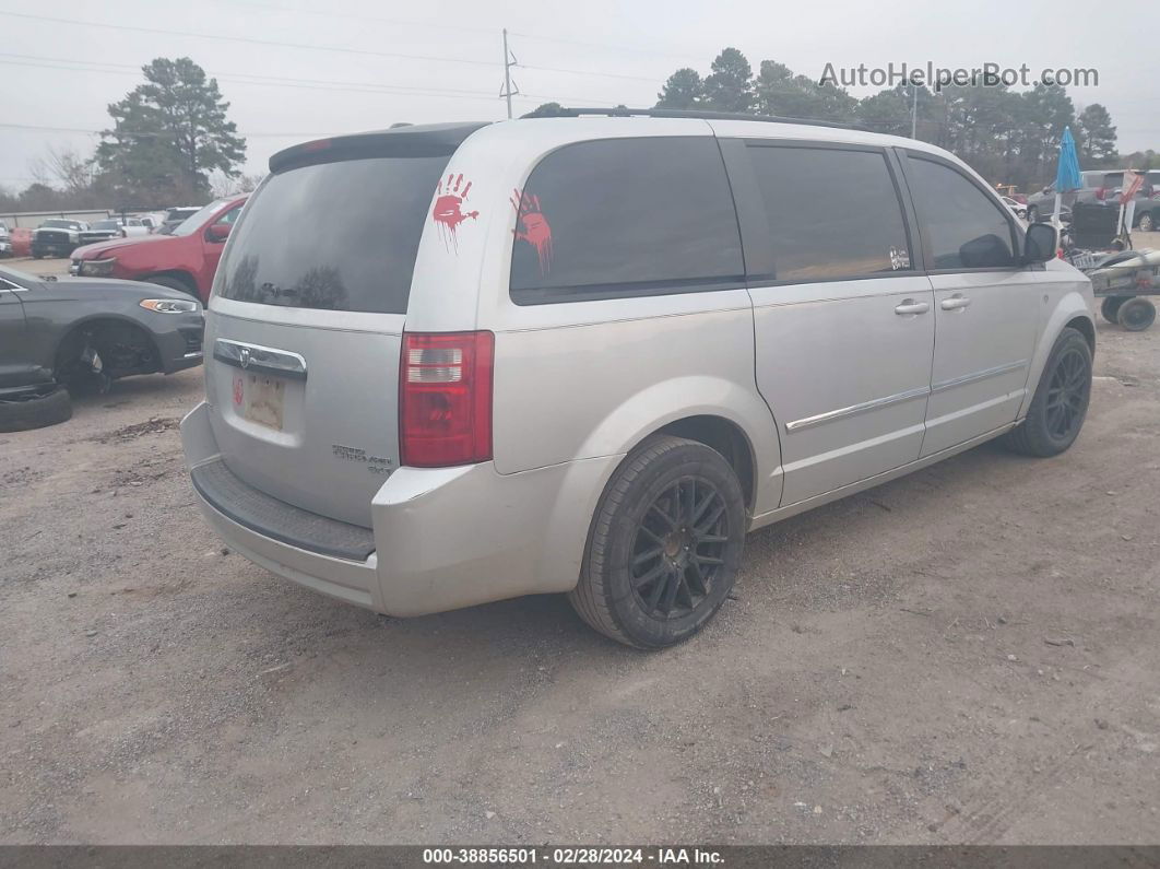 2009 Dodge Grand Caravan Sxt Silver vin: 2D8HN54139R662275