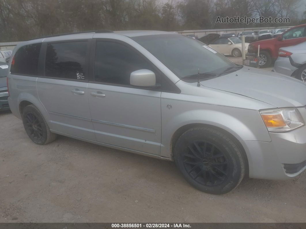 2009 Dodge Grand Caravan Sxt Silver vin: 2D8HN54139R662275