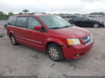 2009 Dodge Grand Caravan Sxt Red vin: 2D8HN54149R628880