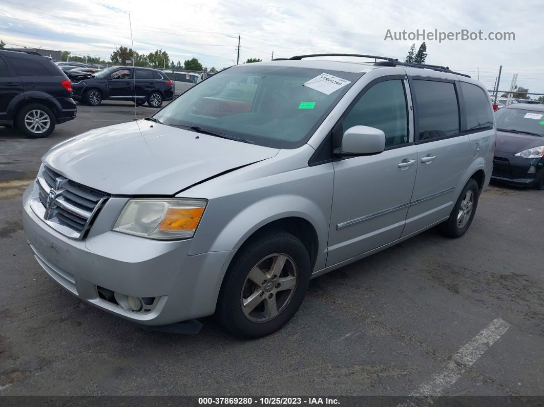 2009 Dodge Grand Caravan Sxt Gray vin: 2D8HN54159R663475