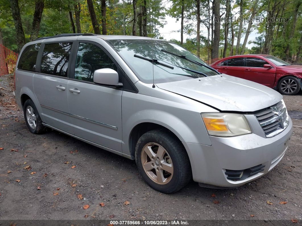 2009 Dodge Grand Caravan Sxt Silver vin: 2D8HN54159R667199