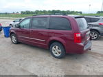 2009 Dodge Grand Caravan Sxt Burgundy vin: 2D8HN54169R538887