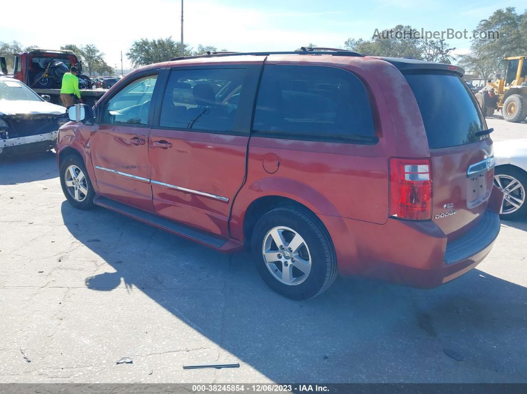 2009 Dodge Grand Caravan Sxt Red vin: 2D8HN54169R593243